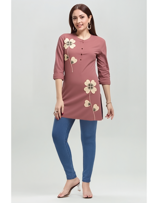 Floral Bloom Tunic Top