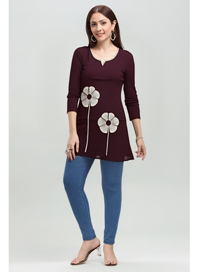 Floral Bloom Tunic Top