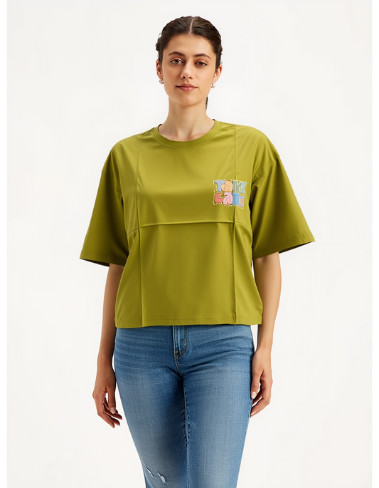 Alphabet Pop Oversized Tee