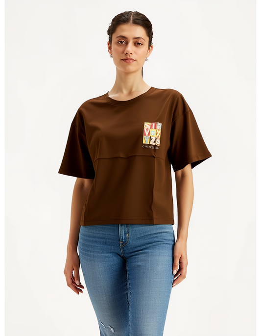 Alphabet Pop Oversized Tee