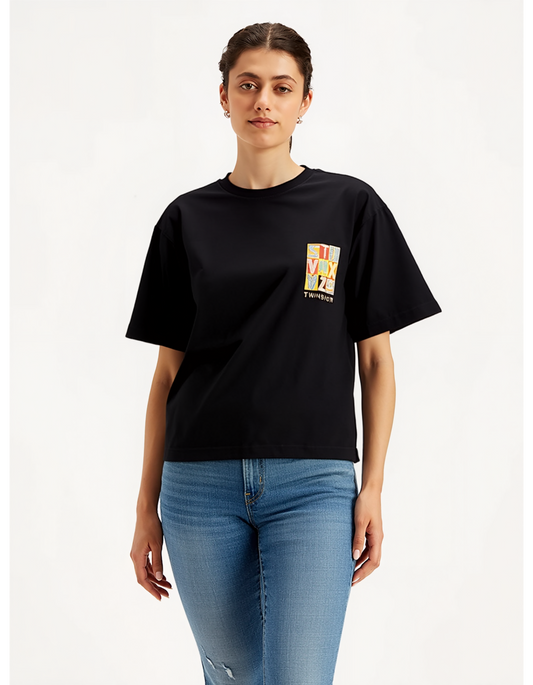 Alphabet Pop Oversized Tee